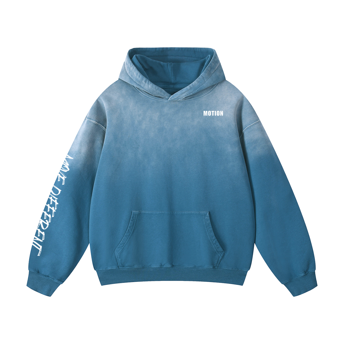 MOTION Heavyweight Sunfade Oversized Hoodie - MOVE DIFFERENT