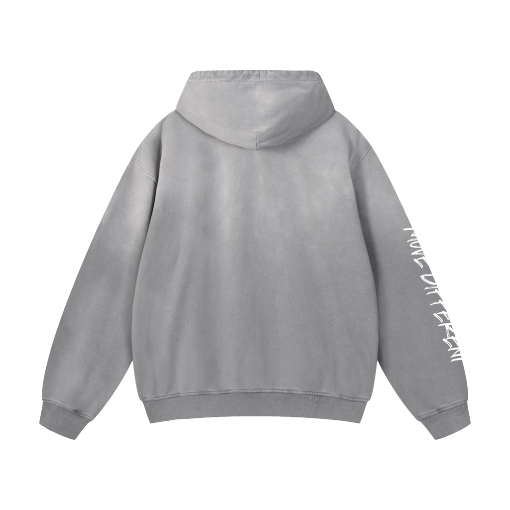 MOTION Heavyweight Sunfade Oversized Hoodie - MOVE DIFFERENT
