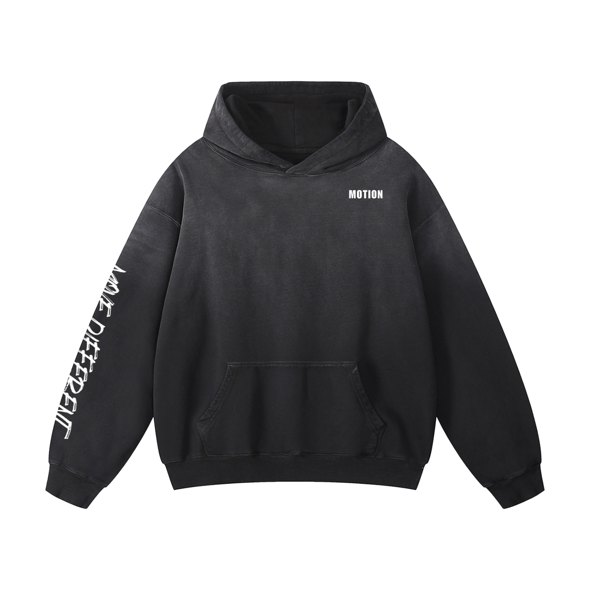 MOTION Heavyweight Sunfade Oversized Hoodie - MOVE DIFFERENT