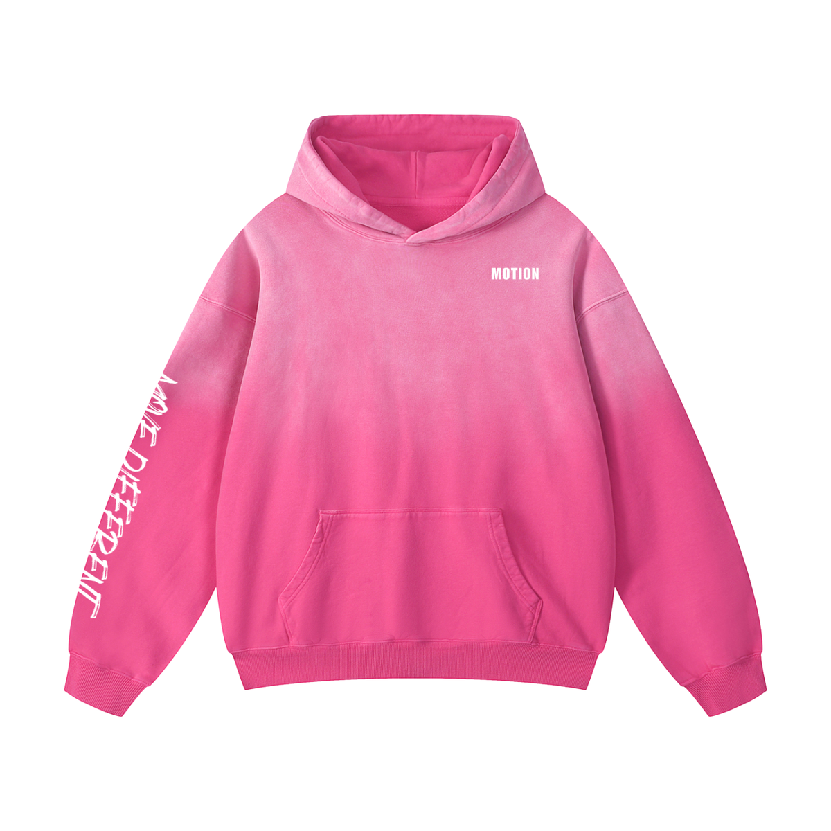 MOTION Heavyweight Sunfade Oversized Hoodie - MOVE DIFFERENT