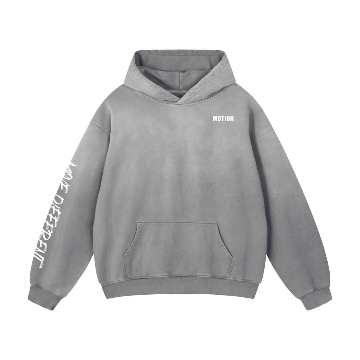 MOTION Heavyweight Sunfade Oversized Hoodie - MOVE DIFFERENT